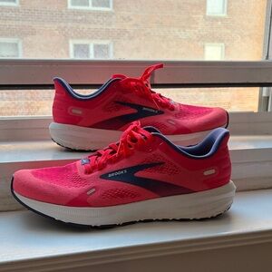 Brooks Hot Pink with Navy Women's Running Shoes